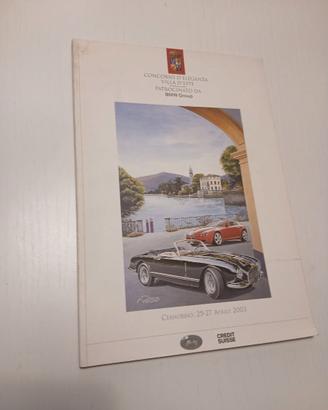 Catalogo originale Concorso Villa D'Este 2003