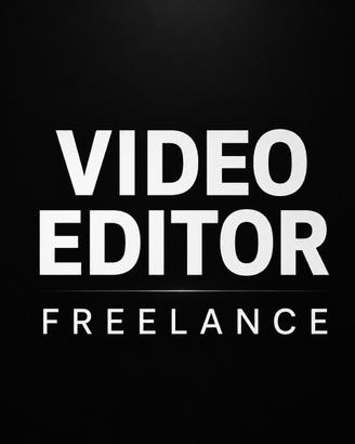 Video Editor Freelance