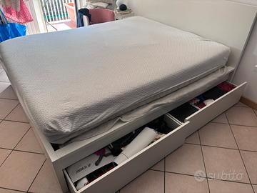 Letto IKEA Malm xon cassetti