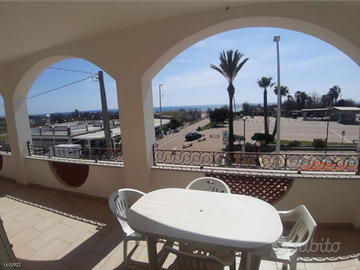 Trilo vistamare frontespiaggia a pescoluse