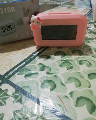 sveglia hello kitty bimba