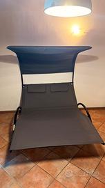 Divano a dondolo da giardino