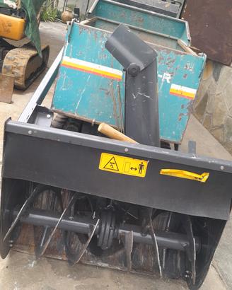 Fresa da neve per motocarriola