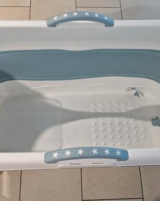 Vasca da bagno pieghevole per bambini e adulti