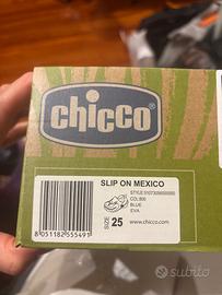 Sandali Slip On Mexico CHICCO 25…NUOVI!
