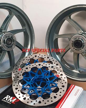BMW M 1000 RR CERCHI RUOTE PVM SUPERBIKE 8 RAZZE