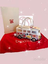 Borsa braccialini tema pulmino vw t1