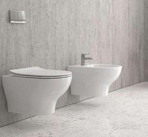 PROMOZIONE! COPPIA SANITARI SOSPESI CON COPRIWC