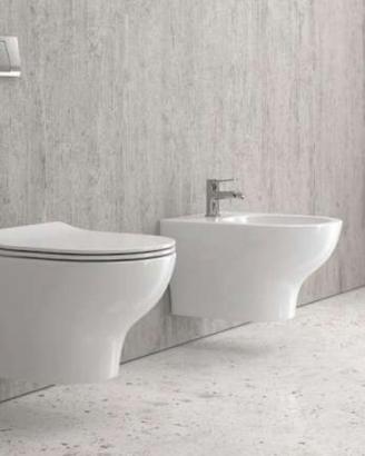 PROMOZIONE! COPPIA SANITARI SOSPESI CON COPRIWC