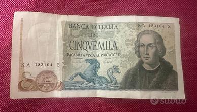 5000 lire colombo