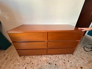 Camera da letto completa in legno