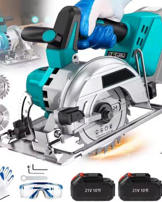 Sega circolare 2 batterie