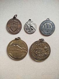 5 medaglie dell'Unione Ginnastica Goriziana