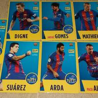 Carte calciatori Barcellona