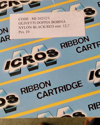 Nastri x macc scriv Olivetti code mod. MI-16212/1