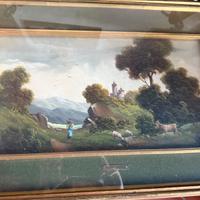 Piero Dandolo - Pecore al Pascolo (25 x 45)