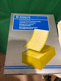 Etichette adesive 2 blocchi