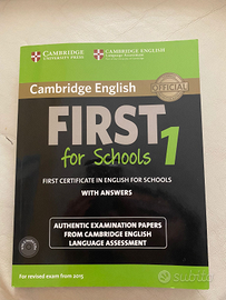 Cambridge English First for School 1