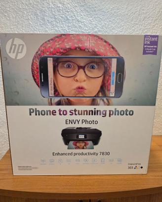 Stampante HP Envy photo 7830 nuova sigillata