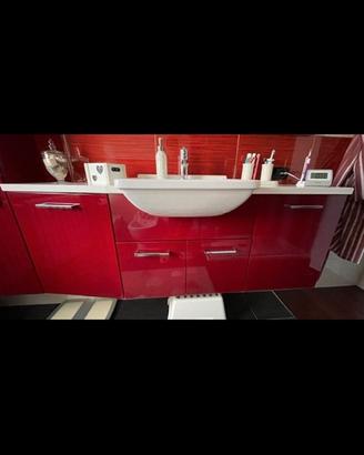 Mobile bagno in legno massello