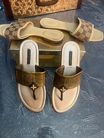 Louis vuitton gucci sandali scarpe donna