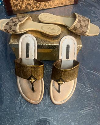 Louis vuitton gucci sandali scarpe donna
