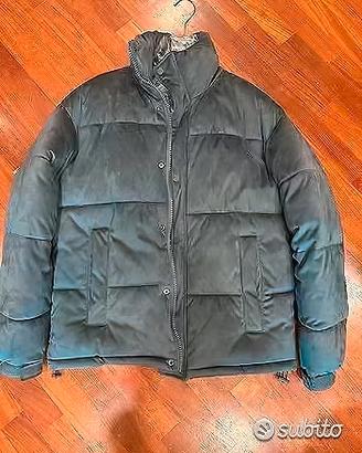 Piumino Smanicato Zara Uomo Grigio Antracite S