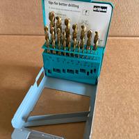 Serie 19 punte rettificate 1-10x0,5 HSS TIN Nikron