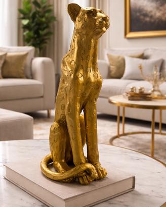 Scultura decorativa Leopardo