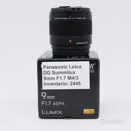 Panasonic Leica DG Summilux 9mm f1.7