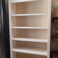 Libreria Classica Bianca Grande H.210 Shabby Chic