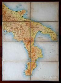 SCHIZZO IPSOMETRICO DELL’ITALIA meridionale 69x49,