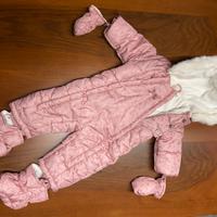 Tuta invernale bimba 6 mesi