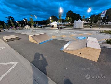Rampe skatepark, bikepark ecc.