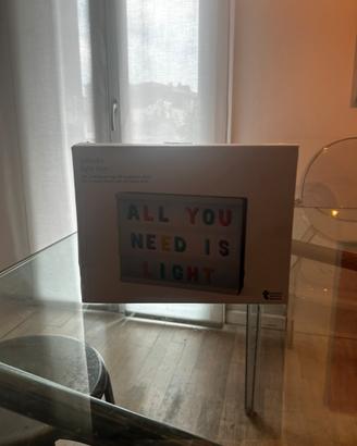 Gioco lampada light box