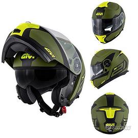 CASCO MODULARE MOTO SCOOTER GIVI X21 SPIRIT VERDE 
