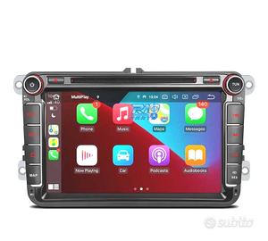 RADIO GPS ANDROID 11 PER VOLKSWAGEN VW SEAT SKODA 