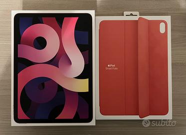 Apple iPad Air 64GB gen 4 Rose Gold + Smart Folio