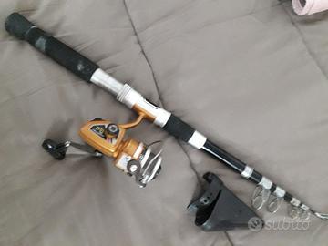 canna da pesca con mulinello