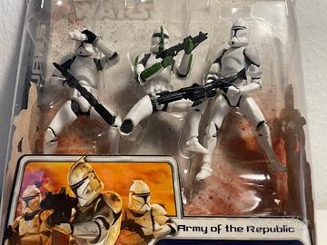 Star Wars tre clone trooper vintage