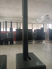 Impianti verticar Array elaboration sound
