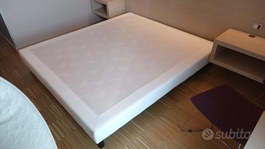 Sommier 180x200 in pelle ignifuga Permaflex