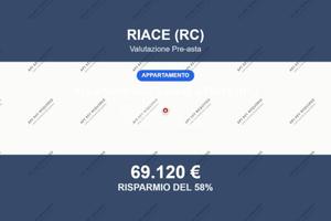 Immobile in asta di 208 m² con box auto a Riace