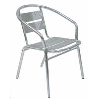 CAPRI - SEDIA IMPERMEABILE ALL'ACQUA IN ALLUMINIO