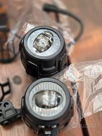 Faretti moto 4000 lumen impermP65 omologati e9