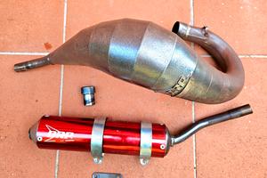 marmitta completa per HM 50 x  80 cc