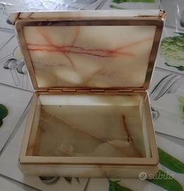 Scatola Vintage Portagioie In Onice - Arredamento e Casalinghi In vendita a  Palermo