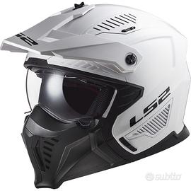 Casco LS2 DRIFTER SOLID WHITE
