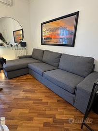 divano IKEA KIVIK 4 posti con chaise longue