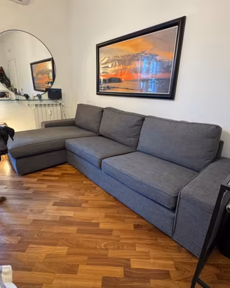 divano IKEA KIVIK 4 posti con chaise longue